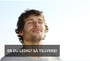 Er du ledig? Så tillykke!